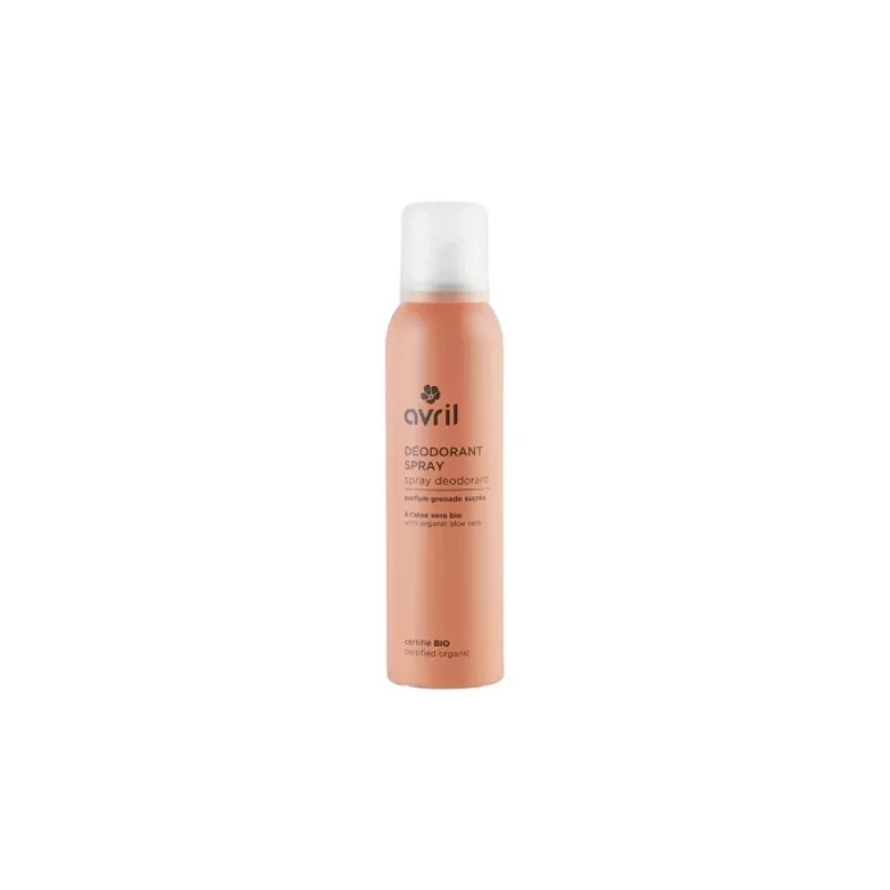Avril Déodorant Spray Grenade Sucrée Bio 150 Ml 1 Avril Déodorant Spray Grenade Sucrée Bio 150 Ml