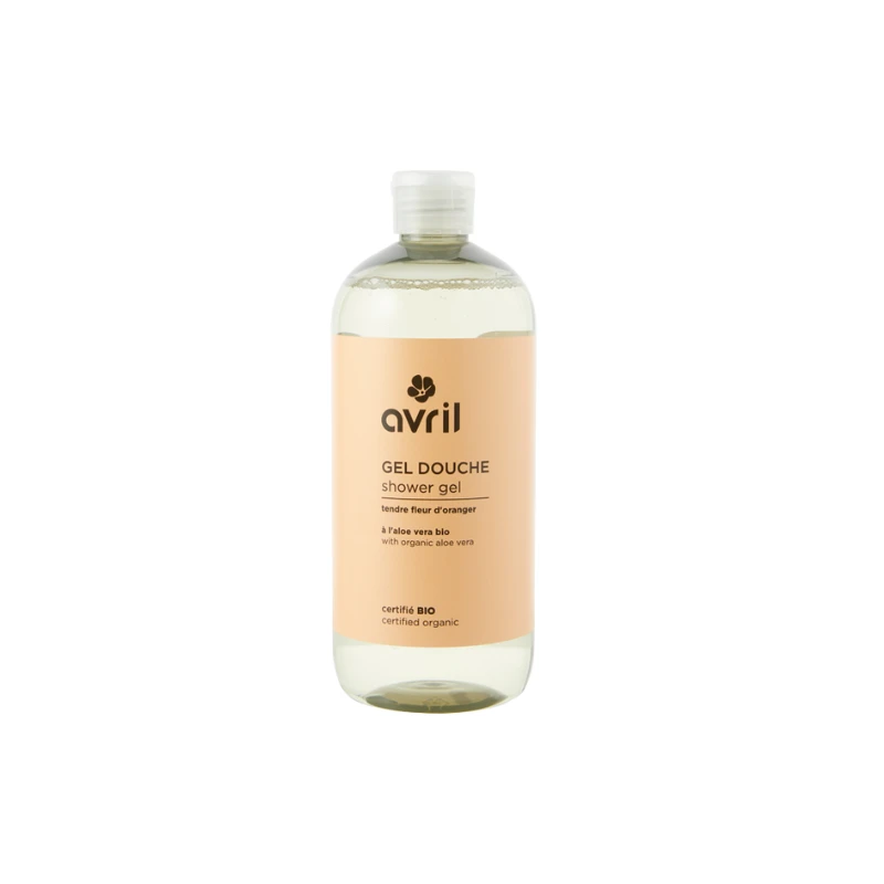 Avril - Gel Douche Tendre Fleur D'oranger Certifié Bio - 500ml 1 Avril - Gel Douche Tendre Fleur D'oranger Certifié Bio - 500ml