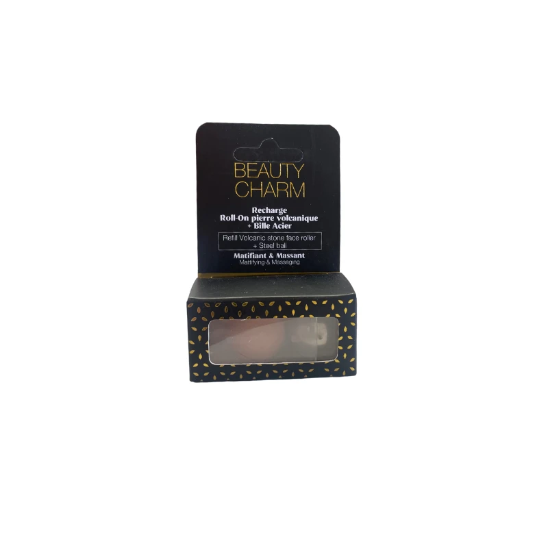 Beauty Charm Recharge Roll-on Pierre Volcanique + Bille Acier 1 Beauty Charm Recharge Roll-on Pierre Volcanique + Bille Acier