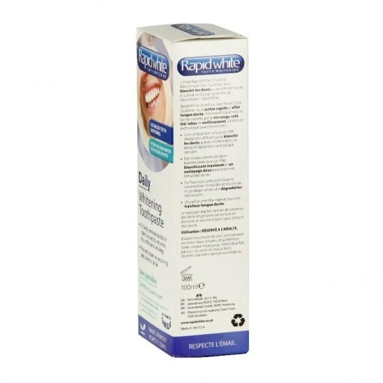 Bioes Rapid White Dentifrice De Blanchiment 100ml 2 Bioes Rapid White Dentifrice De Blanchiment 100ml – Image 2