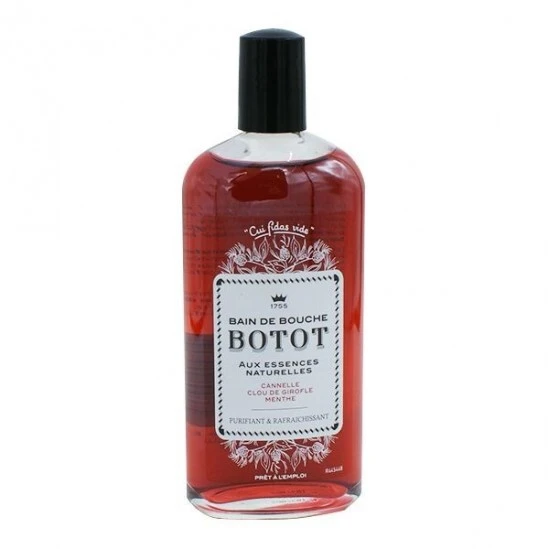 Botot Bain De Bouche Quotidien Canelle Girofle Et Menthe 250ml 1 Botot Bain De Bouche Quotidien Canelle Girofle Et Menthe 250ml