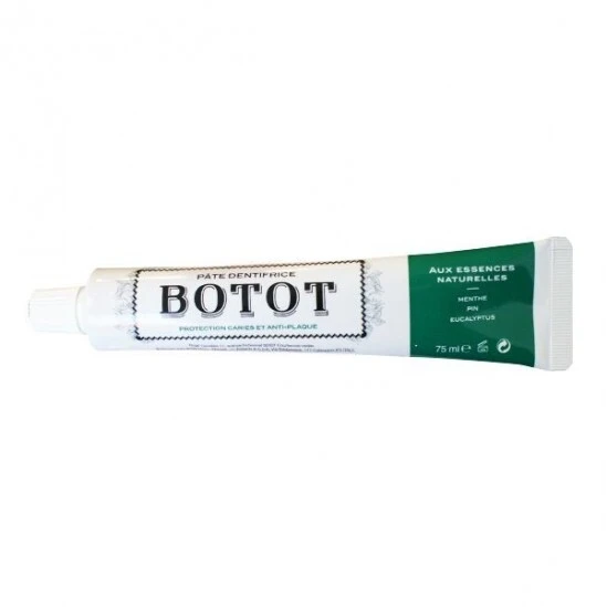 Botot Dentifrice Menthe Pin Et Eucalyptus 75ml 1 Botot Dentifrice Menthe Pin Et Eucalyptus 75ml