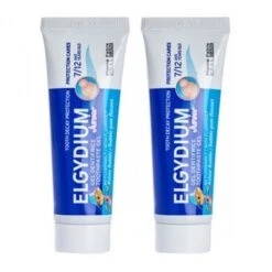 Elgydium Junior Gel Dentifrice Bubble Gum Lot De 2x50ml