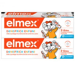 Elmex Dentifrice Enfant 2-6 Ans Lot De 2x50ml