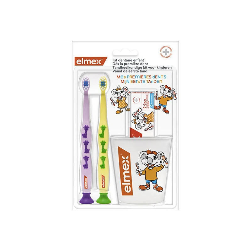 Elmex Kit Dentaire Enfant Mes Premières Dents 1 Elmex Kit Dentaire Enfant Mes Premières Dents
