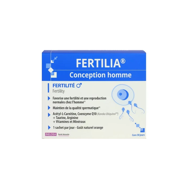 Fertilia Conception Homme Fertilité 30 Sachets 1 Fertilia Conception Homme Fertilité 30 Sachets