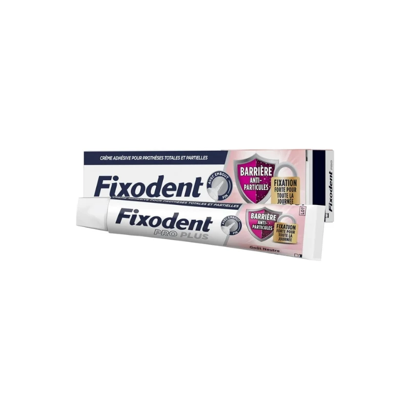 Fixodent Pro Plus Crème Adhésive Pour Prothèses Totales & Partielles Barrière Anti-Particules 40 G 1 Fixodent Pro Plus Crème Adhésive Pour Prothèses Totales & Partielles Barrière Anti-Particules 40 G