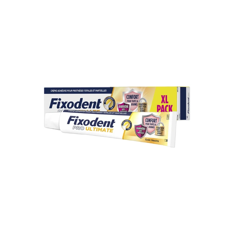 Fixodent Pro Ultimate Crème Adhésive Pour Prothèses Totales & Partielles Goût Neutre 57ml 1 Fixodent Pro Ultimate Crème Adhésive Pour Prothèses Totales & Partielles Goût Neutre 57ml