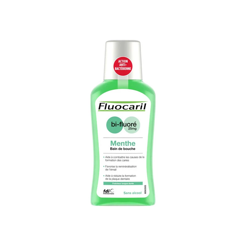 Fluocaril Bain De Bouche Menthe Bi-fluoré 25mg 300ml 1 Fluocaril Bain De Bouche Menthe Bi-fluoré 25mg 300ml