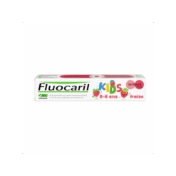 Fluocaril Dentifrice Kids Bi-Fluoré Fraise 0 - 6 Ans 75ml