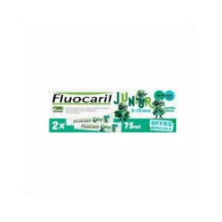 Fluocaril Junior Dentifrice 6-13 Ans Menthe Douce Lot De 2 X 75ml