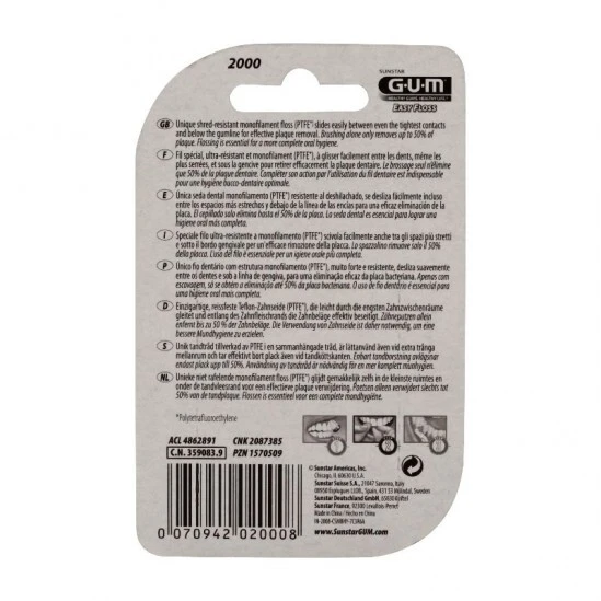 Gum Easy Floss Fil Dentaire 30m 2 Gum Easy Floss Fil Dentaire 30m – Image 2