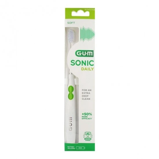 Gum Sonic Daily Brosse à Dents électrique Blanc 1 Gum Sonic Daily Brosse à Dents électrique Blanc