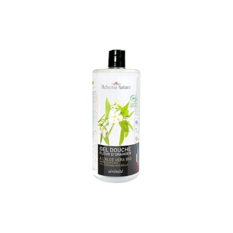 Helvetia Natura Gel Douche Fleur D'Oranger BIO - 1L 1 Helvetia Natura Gel Douche Fleur D'Oranger BIO - 1L