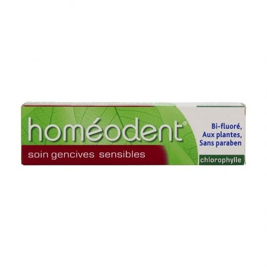 Boiron Homéodent Gencives Sensibles Chlorophylle 75ml 2 Boiron Homéodent Gencives Sensibles Chlorophylle 75ml – Image 2