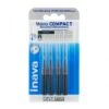 Inava Mono Compact Noir 4 Brossettes Interdentaires 0.6mm