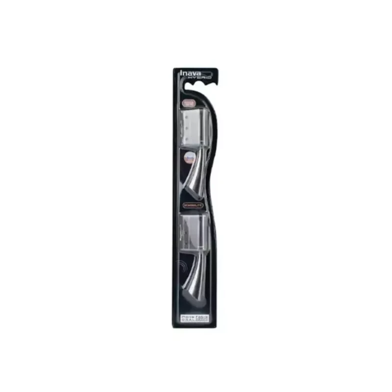 Inava Power Brossette De Rechange Sensibilité Noir - 2 Unités 1 Inava Power Brossette De Rechange Sensibilité Noir - 2 Unités