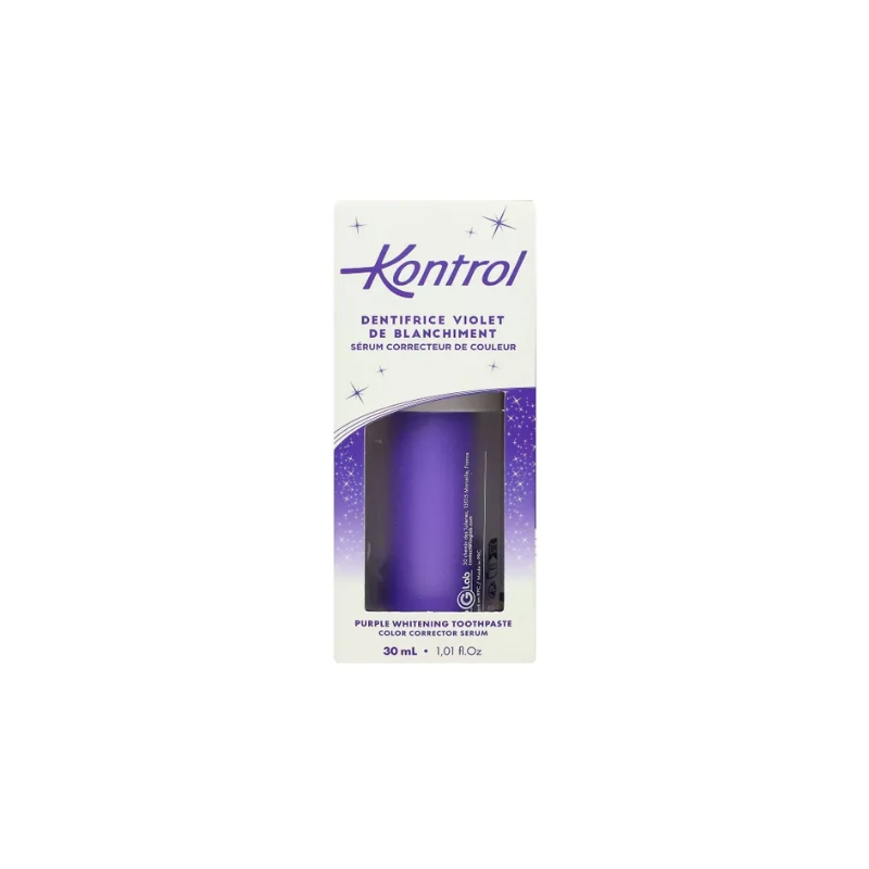 KONTROL Dentifrice Sérum Correcteur Violet Fl/30ml 1 KONTROL Dentifrice Sérum Correcteur Violet Fl/30ml