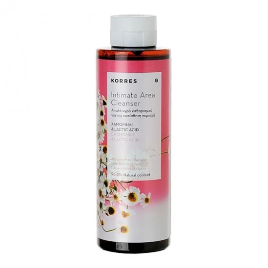 Korres Gel Nettoyant Toilette Intime Camomille 250ml 1 Korres Gel Nettoyant Toilette Intime Camomille 250ml