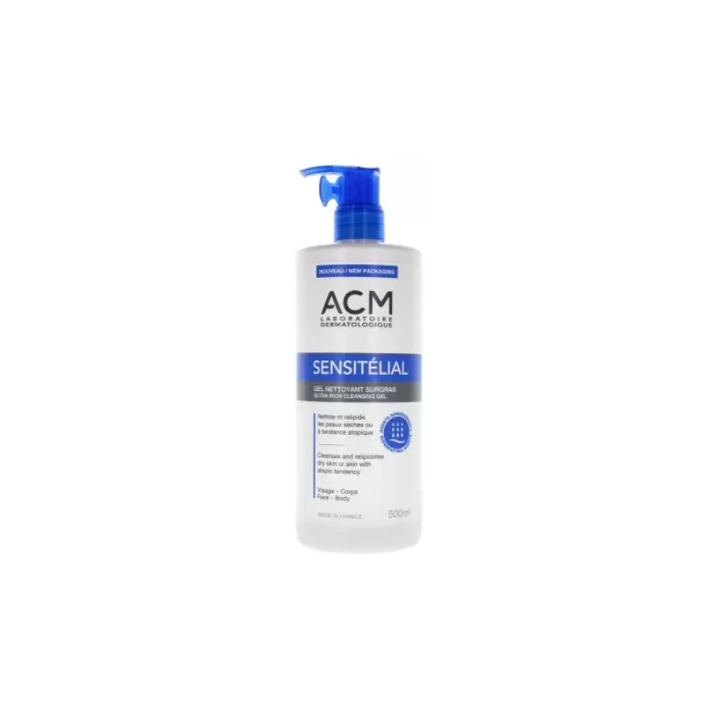 Laboratoire ACM Sensitélial Gel Nettoyant Surgras 500 Ml 1 Laboratoire ACM Sensitélial Gel Nettoyant Surgras 500 Ml