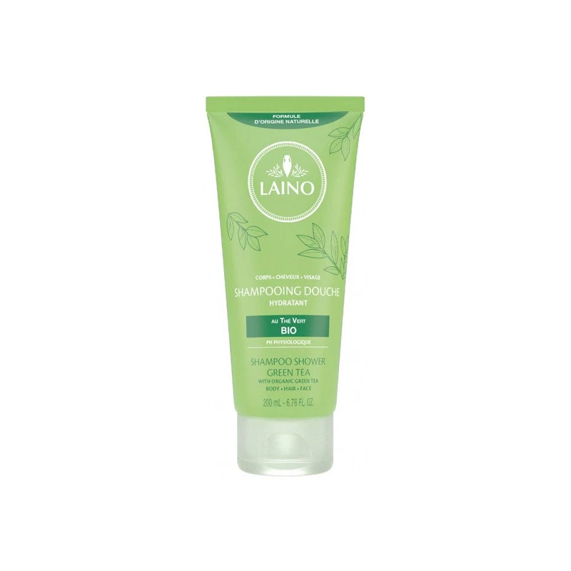 Laino Gel Douche 3 En 1 Thé Vert Bio 200ml 1 Laino Gel Douche 3 En 1 Thé Vert Bio 200ml