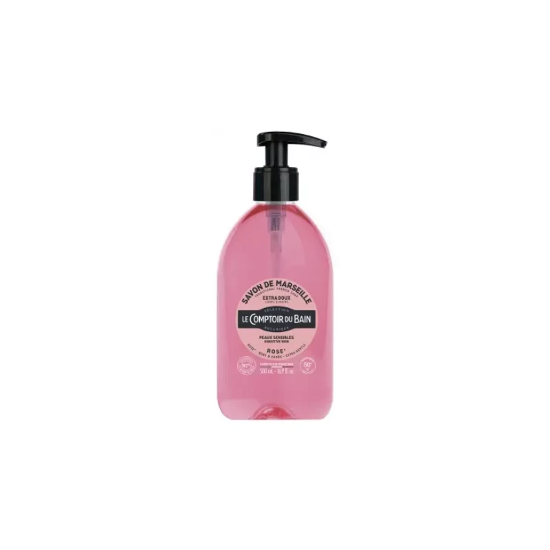 Le Comptoir Du Bain Savon De Marseille Rose 500 Ml 1 Le Comptoir Du Bain Savon De Marseille Rose 500 Ml