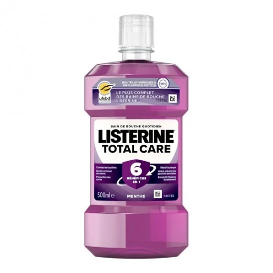 Listerine Total Care Menthe 500ml 1 Listerine Total Care Menthe 500ml