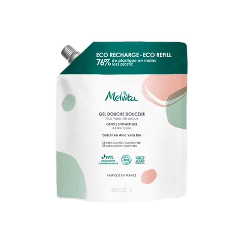Melvita Eco-recharge Gel Douche 1L 1 Melvita Eco-recharge Gel Douche 1L