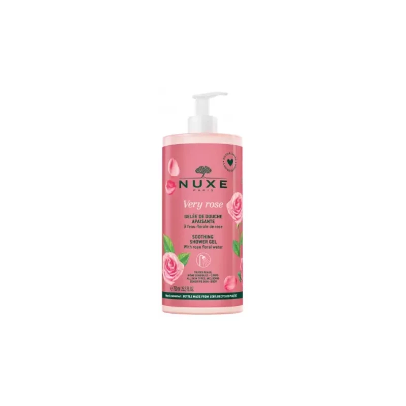 Nuxe Very Rose Gelée De Douche Apaisante 750 Ml 1 Nuxe Very Rose Gelée De Douche Apaisante 750 Ml