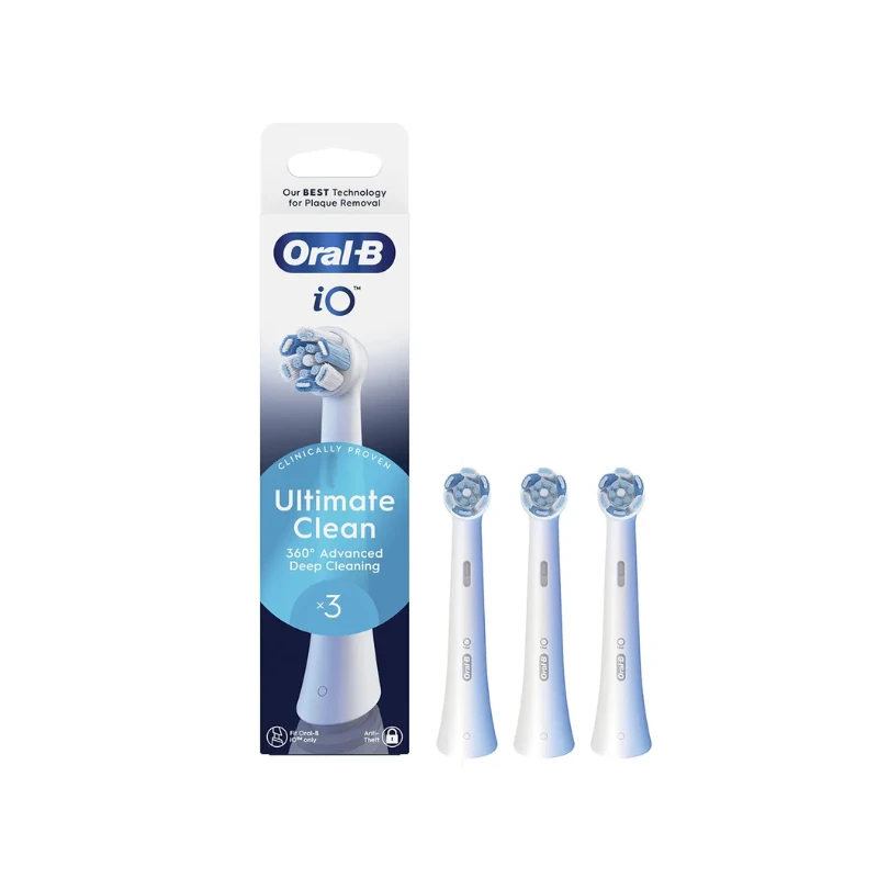 Oral-B IO Brossettes Pour Brosse à Dents électrique Ultimate Clean X3 1 Oral-B IO Brossettes Pour Brosse à Dents électrique Ultimate Clean X3