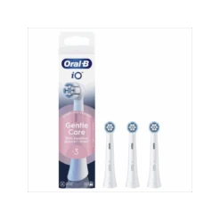 Oral B IO - GENTLE CARE - Brossettes De Rechange Brosse à Dents Electrique, 3 Unités