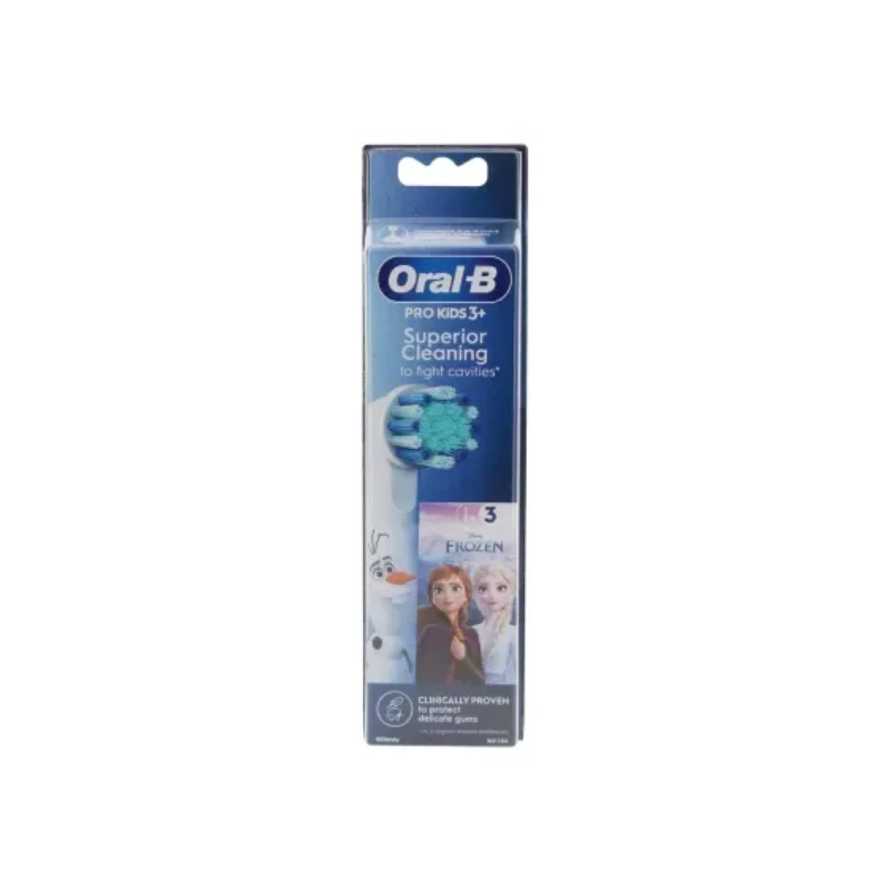 Oral-B Pro Kids La Reine Des Neiges 3 Ans Et + 3 Brossettes De Rechange 1 Oral-B Pro Kids La Reine Des Neiges 3 Ans Et + 3 Brossettes De Rechange
