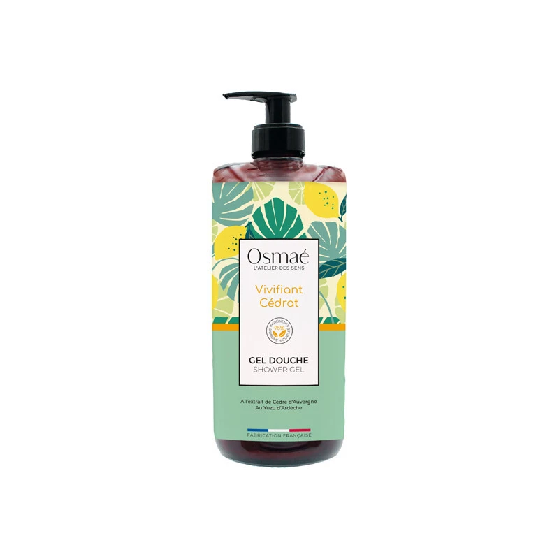 Osmaé Vivifiant Cédrat Gel Douche 1L 1 Osmaé Vivifiant Cédrat Gel Douche 1L