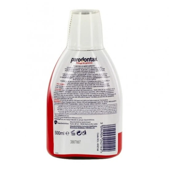 Parodontax Bain De Bouche Quotidien 500ml 2 Parodontax Bain De Bouche Quotidien 500ml – Image 2