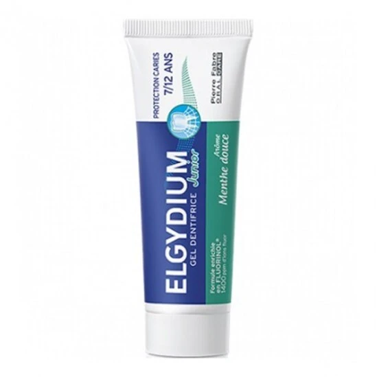 Elgydium Junior Dentifrice Menthe Douce 7/12 Ans 50ml 1 Elgydium Junior Dentifrice Menthe Douce 7/12 Ans 50ml