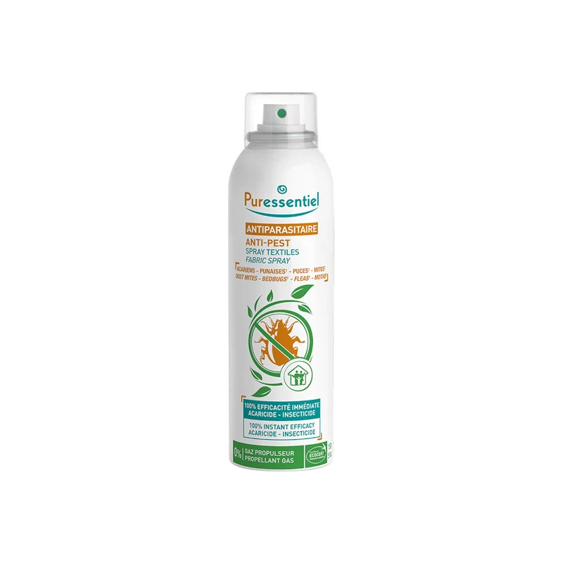 Puressentiel Anti-pest Spray Textiles Antiparasitaire 150ml 1 Puressentiel Anti-pest Spray Textiles Antiparasitaire 150ml