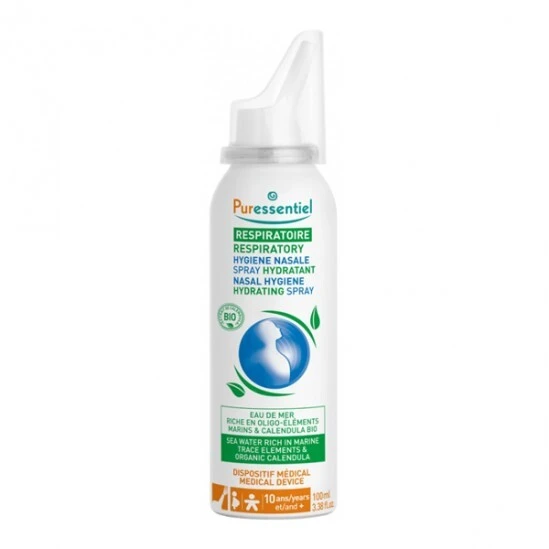 Puressentiel Respiratoire Spray Hygiène Nasale Hydratant 100ml 1 Puressentiel Respiratoire Spray Hygiène Nasale Hydratant 100ml
