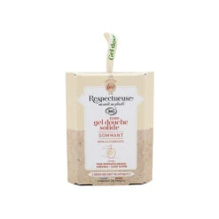 Respectueuse Gel Douche Solide Gommant Bio 75gr