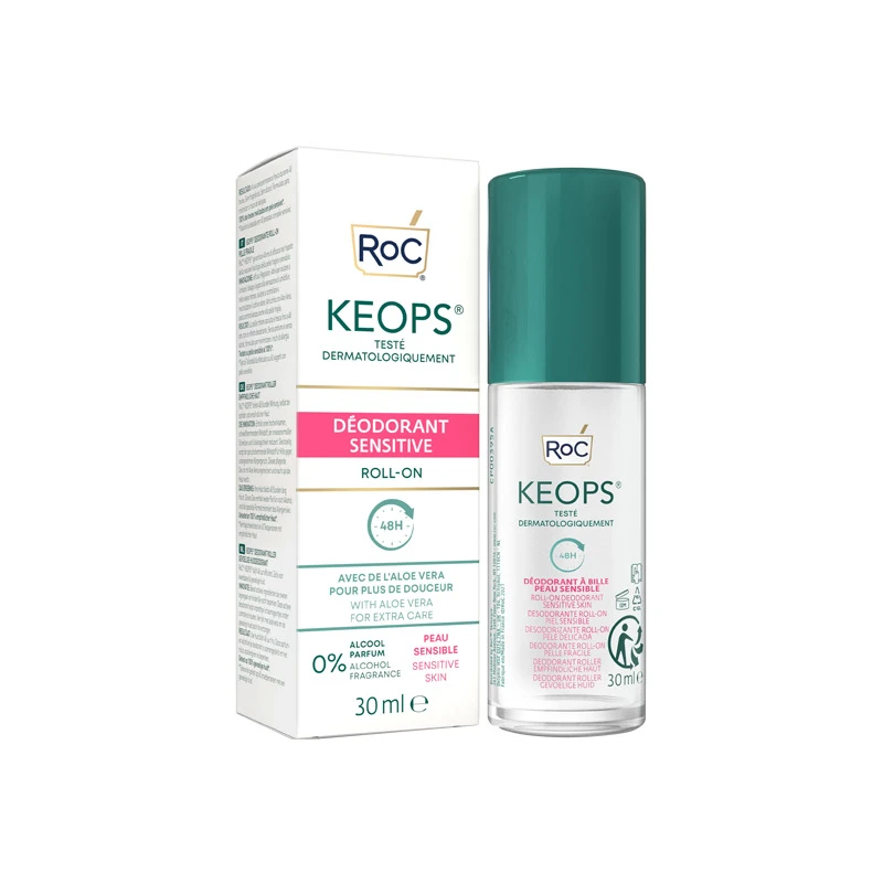Roc Keops Déodorant Sensitive Roll-on 30ml 1 Roc Keops Déodorant Sensitive Roll-on 30ml