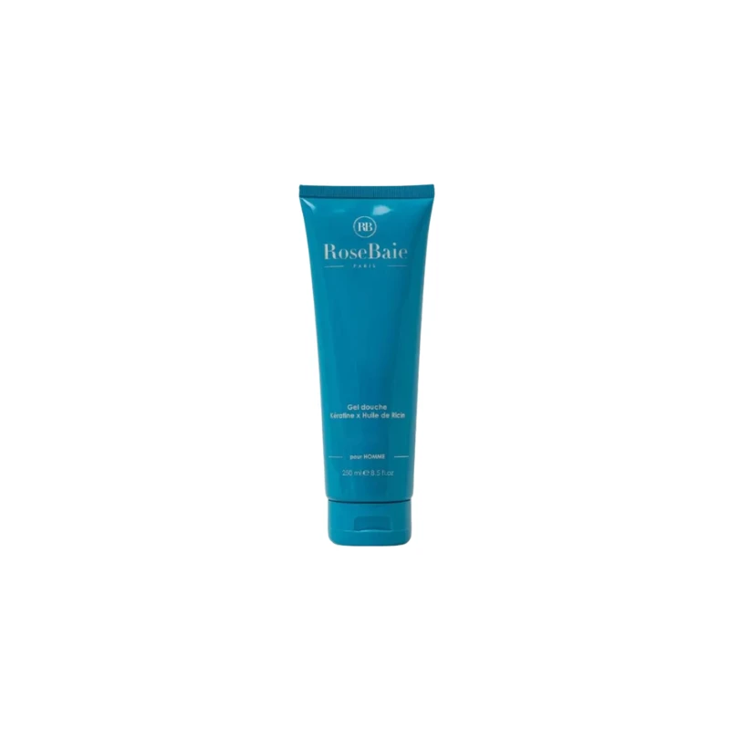 Rose Baie - Gel Douche Kératine / Huile De Ricin Pour Homme - 250ml 1 Rose Baie - Gel Douche Kératine / Huile De Ricin Pour Homme - 250ml
