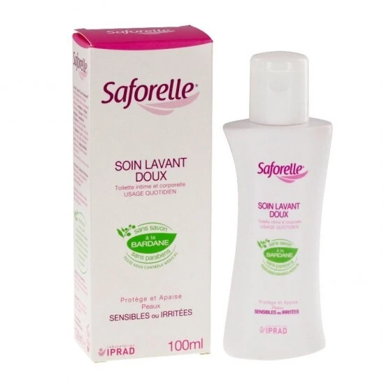 Saforelle Soin Lavant Doux 100ml 1 Saforelle Soin Lavant Doux 100ml