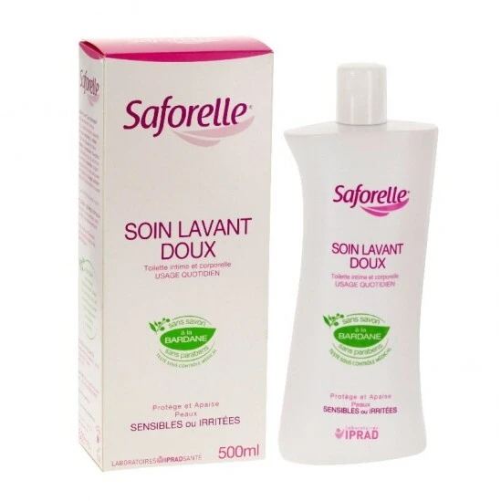 Saforelle Soin Lavant Doux 500ml 2 Saforelle Soin Lavant Doux 500ml – Image 2