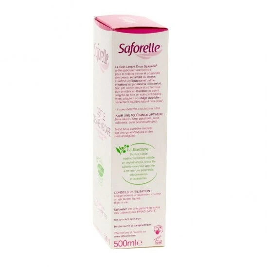 Saforelle Soin Lavant Doux 500ml 3 Saforelle Soin Lavant Doux 500ml – Image 3