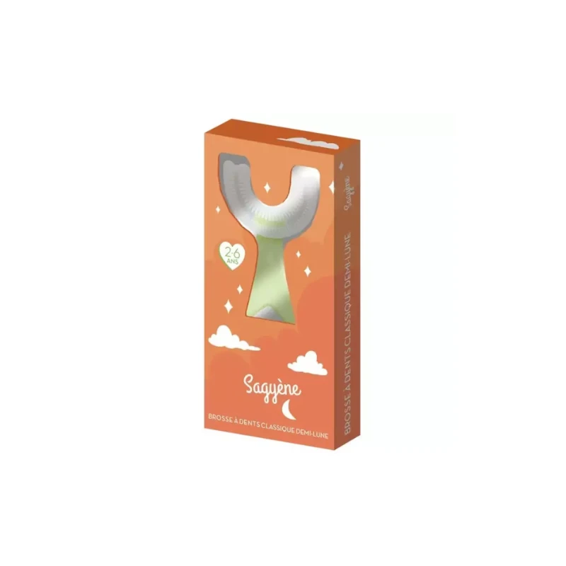 Sagyène Brosse à Dent Enfant Demi-lune 2/6 Ans 1 Sagyène Brosse à Dent Enfant Demi-lune 2/6 Ans