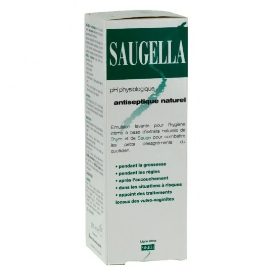 Saugella Antiseptique Naturel 250ml 1 Saugella Antiseptique Naturel 250ml
