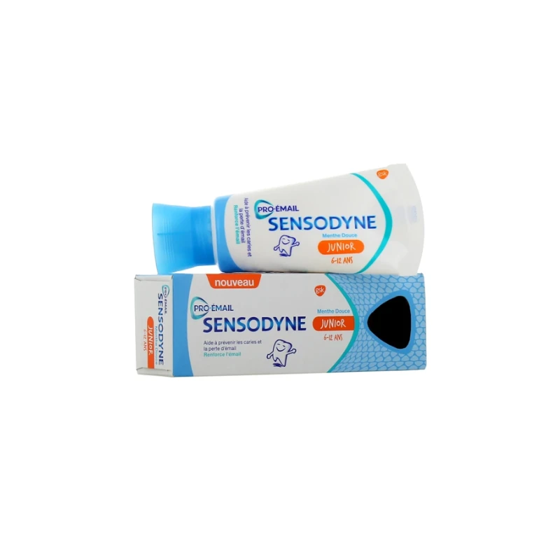 Sensodyne Junior Pro-émail Dentifrice 6-12 Ans 1 Sensodyne Junior Pro-émail Dentifrice 6-12 Ans