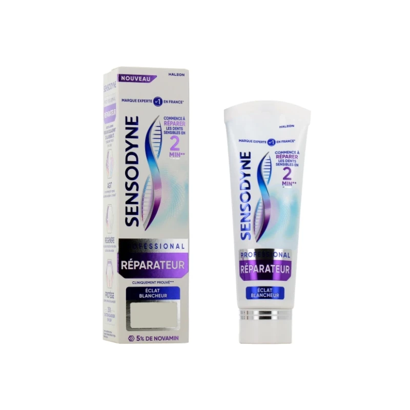 Sensodyne Professional Dentifrice Réparateur 75ml 1 Sensodyne Professional Dentifrice Réparateur 75ml