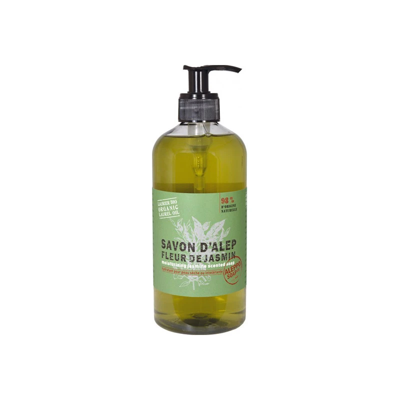 Tadé Savon D'Alep Liquide Fleur De Jasmin 500ml 1 Tadé Savon D'Alep Liquide Fleur De Jasmin 500ml