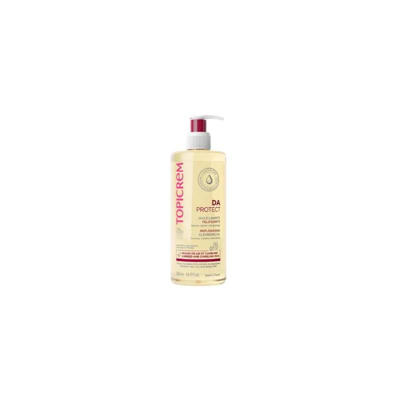 Topicrem Da Protect Huile Lavante Relipidante Peaux Sensibles Très Sèches Et Atopiques 500ml 1 Topicrem Da Protect Huile Lavante Relipidante Peaux Sensibles Très Sèches Et Atopiques 500ml