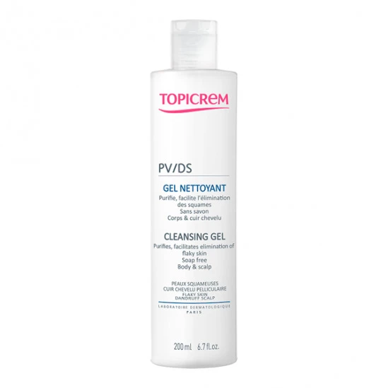 Topicrem PV/DS Gel Nettoyant 200ml 1 Topicrem PV/DS Gel Nettoyant 200ml